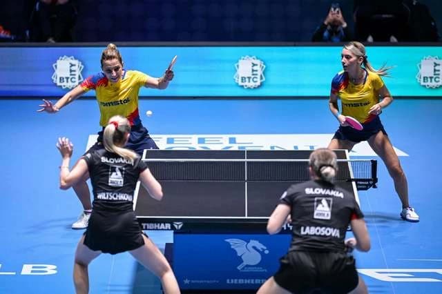 Tenis de masă: Elizabeta Samara şi Bernadette Szocs, în sferturi la CE din Slovenia
