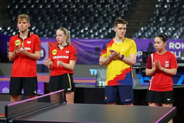 Tenis de masă: Iulian Chiriţa şi galeza Anna Hursey, campioni europeni U21 la dublu mixt