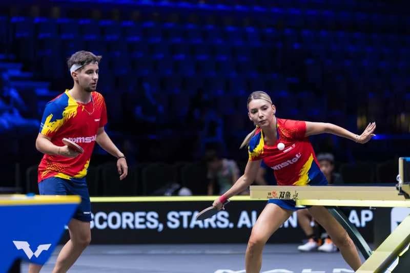 Tenis de masă: Zece români pe tablourile de simplu la Europenele de la Ljubljana