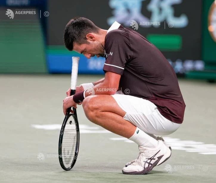 Tenis: Djokovic, eliminat în meciul de debut la turneul Masters 1000 de la Shanghai (ATP)
