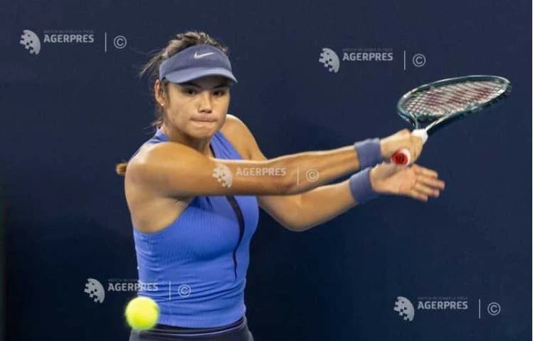 Tenis: Emma Răducanu s-a retras din turneul de la Nottingham (WTA)
