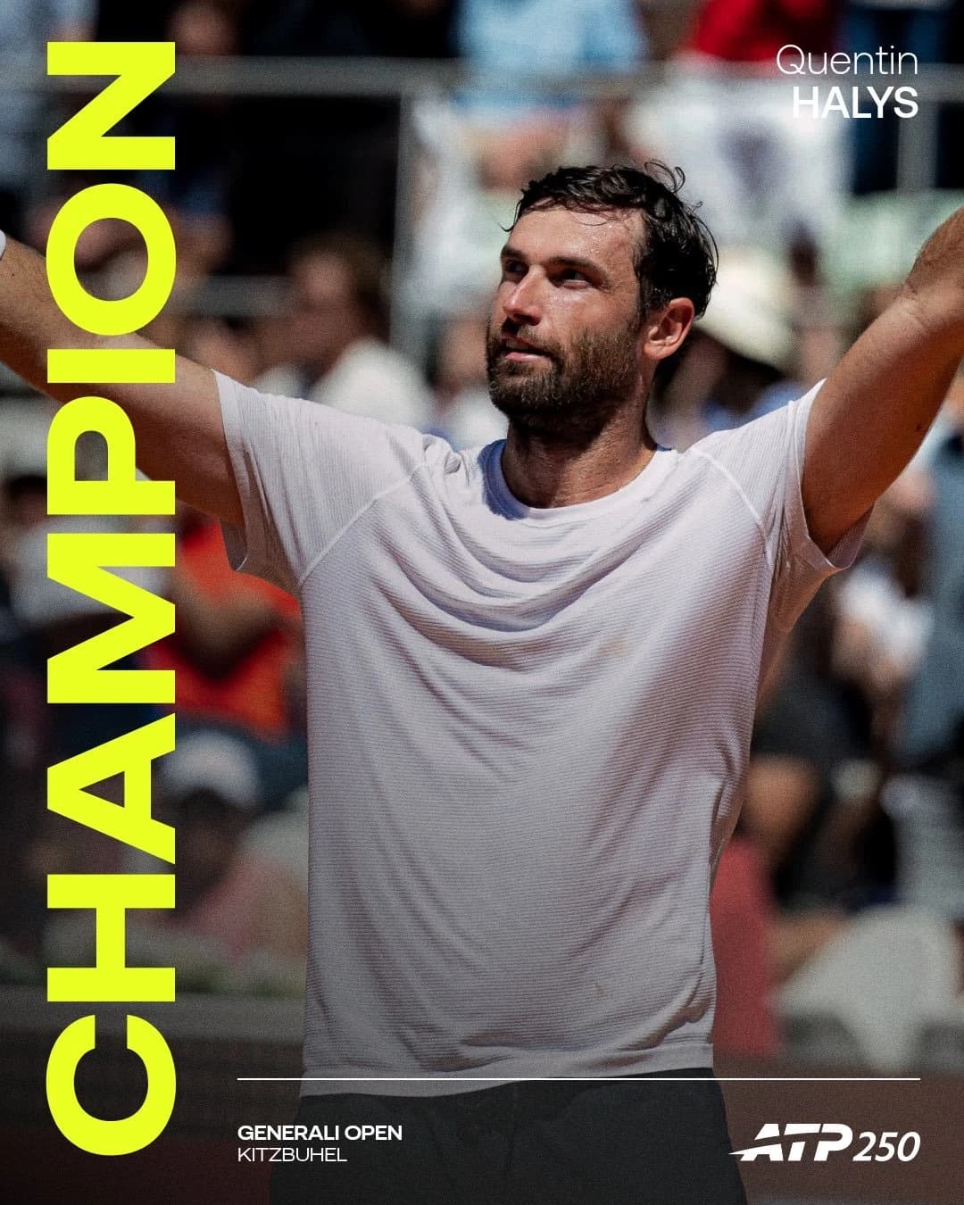 Tenis: Halys l-a învins pe Bublik în finala de la Kitzbühel şi a câştigat primul său titlu la 29 de