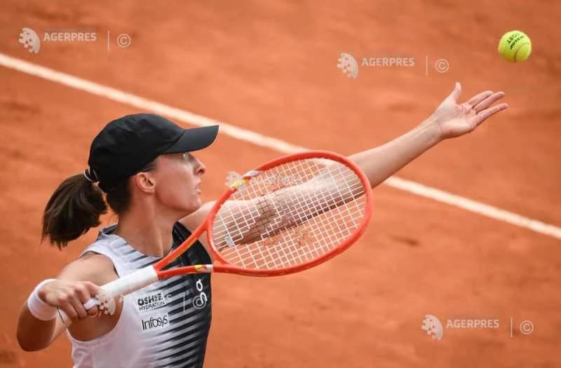 Tenis: Iga Swiatek, calificare rapidă în semifinale la Roma (WTA)