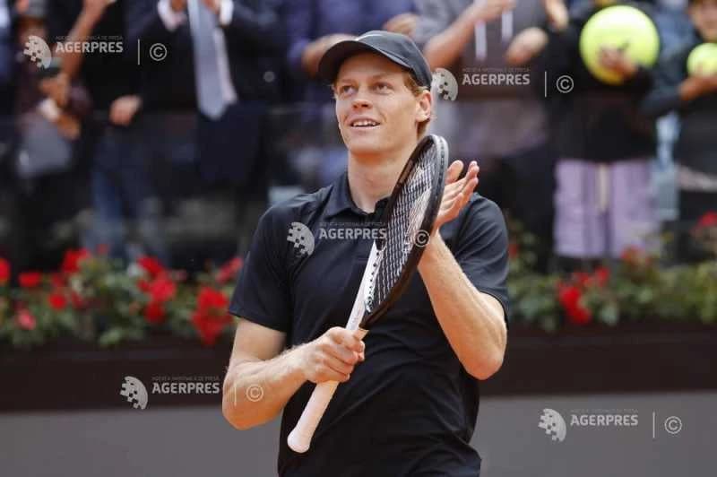 Tenis: Jannik Sinner s-a calificat în finala turneului de la Roma (ATP)