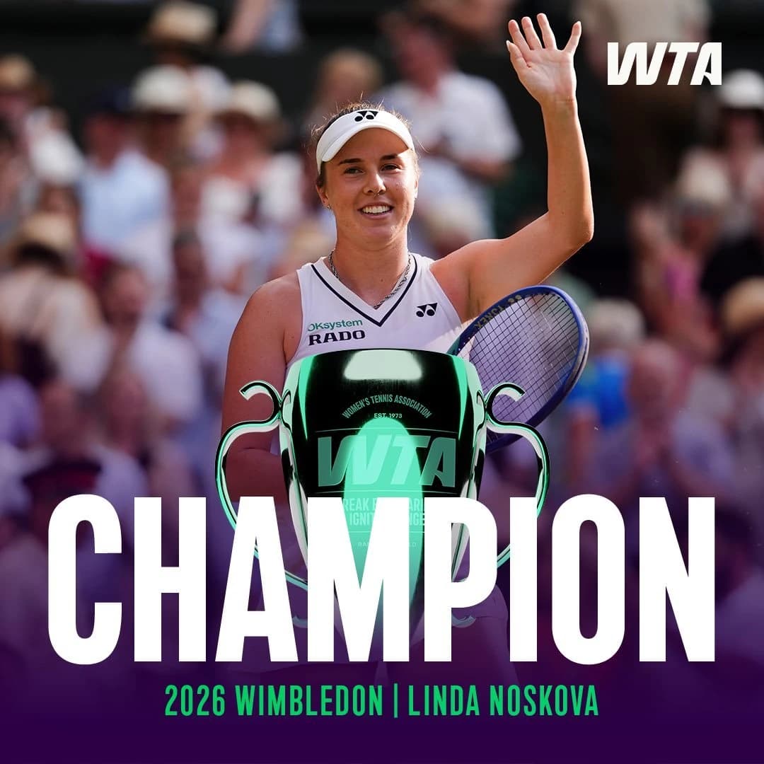 Tenis: La 21 de ani, Noskova încheie două săptămâni extraordinare şi devine cea mai tânără campioană