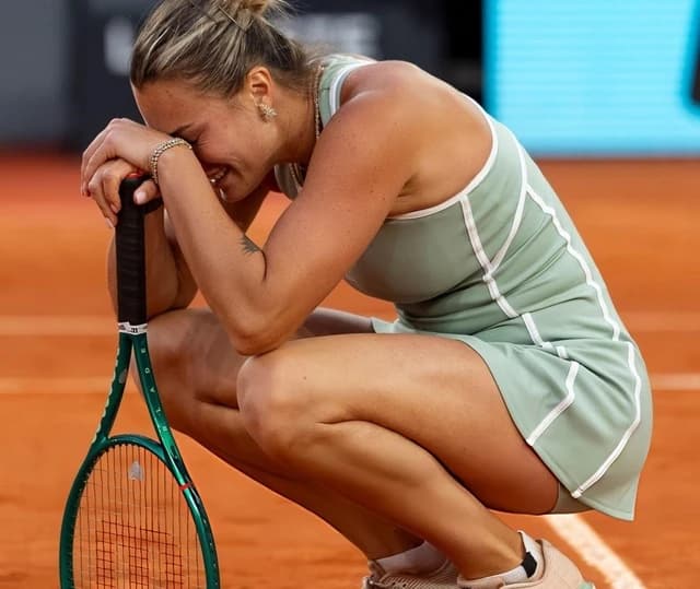 Tenis: La Madrid, Arina Sabalenka a suferit prima înfrângere a anului, deşi a avut şase mingi de mec