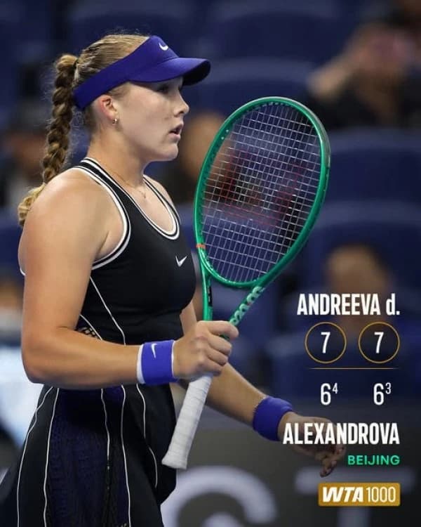 Tenis: Nikola Bartunkova şi Mirra Andreeva adversare în prima semifinală de la Beijing