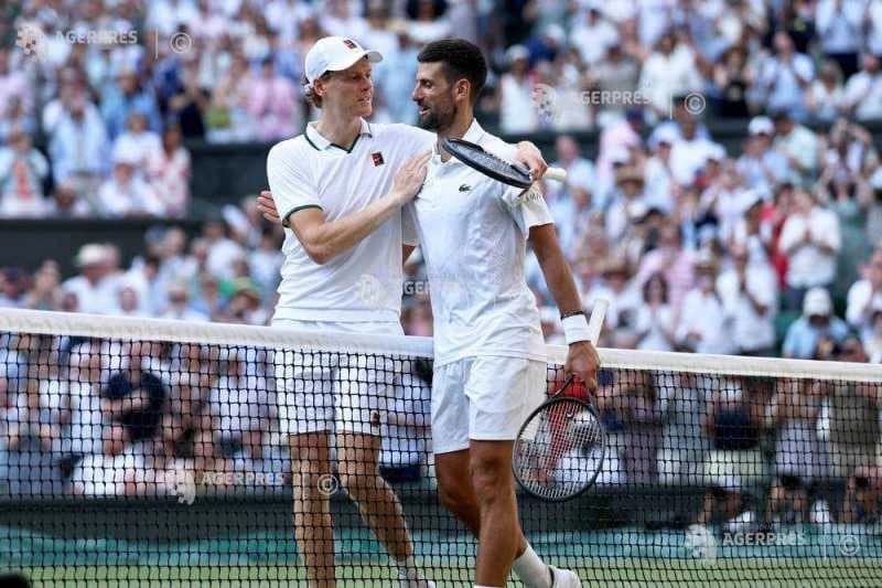 Tenis: Novak Djokovic se ''identifică complet'' cu Jannik Sinner