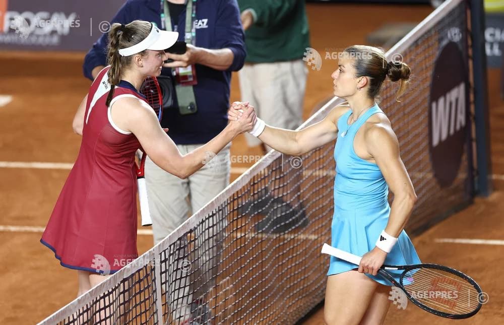 Tenis: Rîbakina, Swiatek, Pegula și Svitolina, calificate în optimi la Roma (WTA)