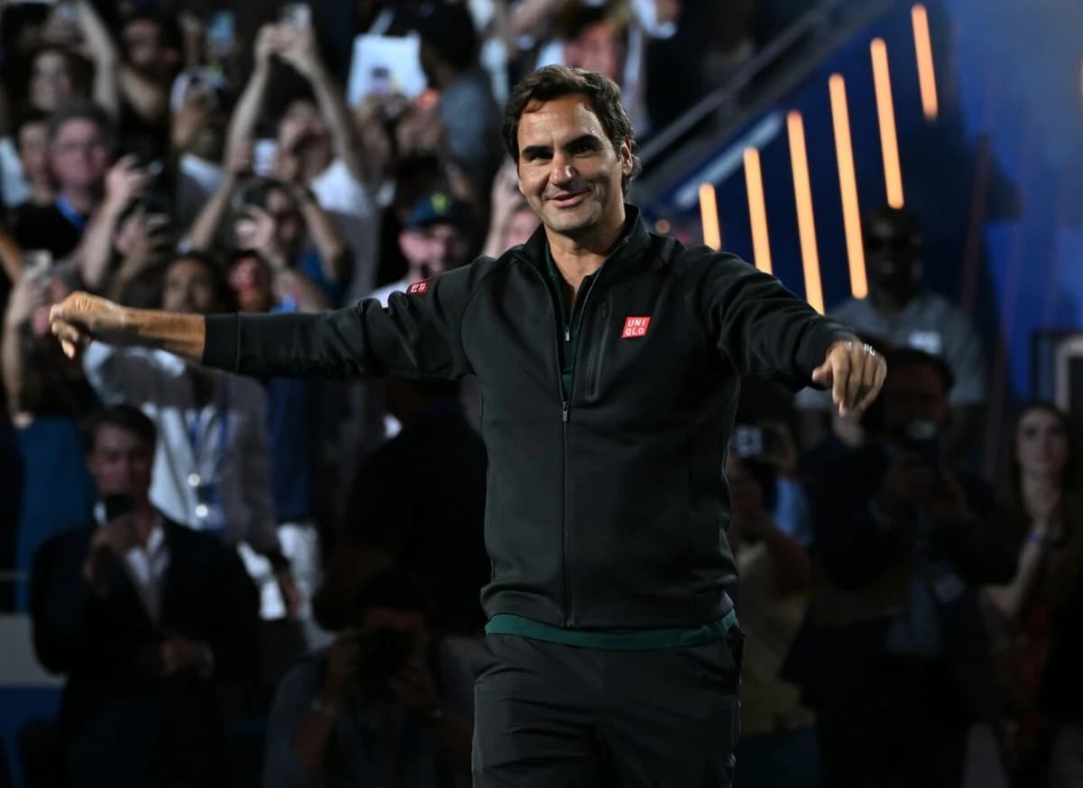 TENIS Roger Federer a apărut la US Open cu întreaga familie! Mirka și cele două perechi de gemeni au