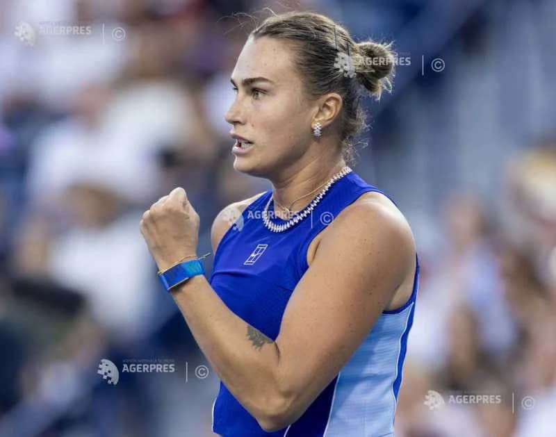 Tenis: Sabalenka, Swiatek și Pegula, în optimile de finală la turneul de la Toronto (WTA)