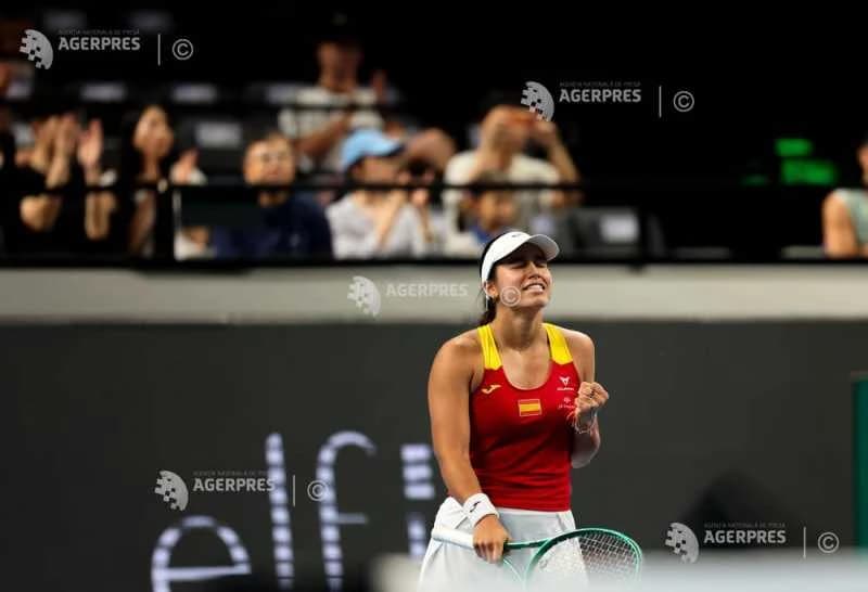 Tenis: Spania, adversara Cehiei în semifinalele Billie Jean King Cup