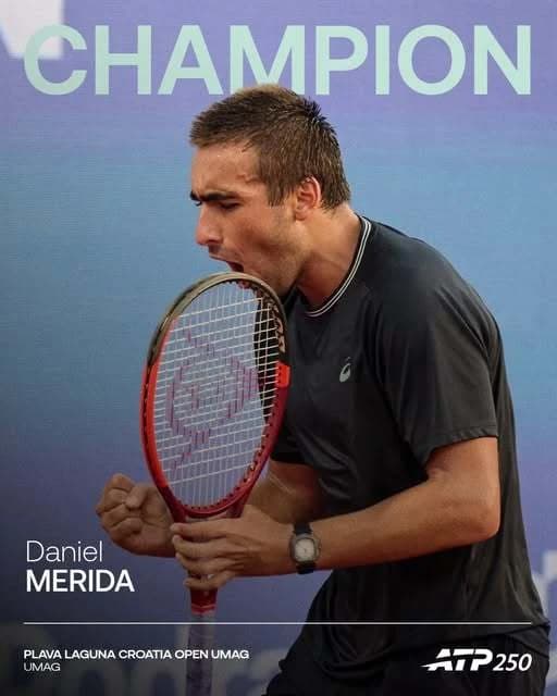 Tenis: Spaniolul Daniel Merida a câştigat turneul de la Umag, primul său titlu ATP
