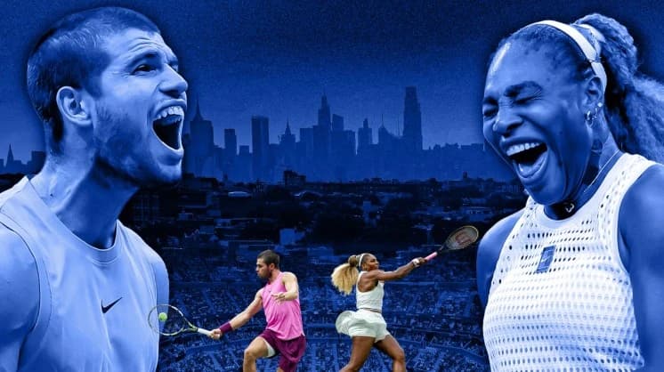 Tenis: US Open - Alcaraz și Serena vor debuta la dublu mixt împotriva unei perechi venite din califi