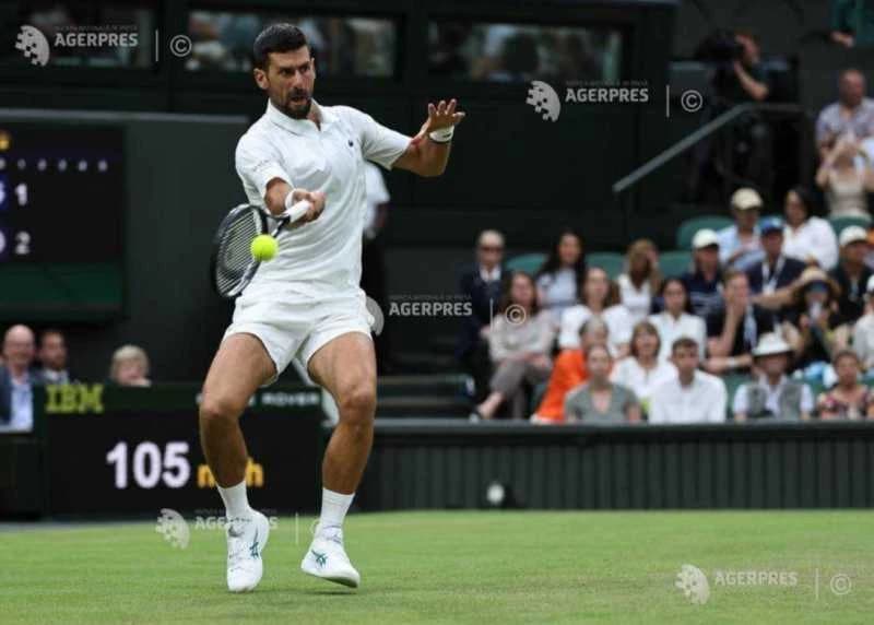 Tenis: Victorie fără probleme pentru Novak Djokovic în turul al doilea la Wimbledon