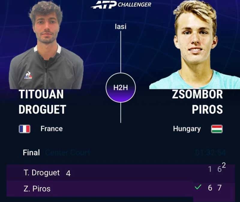 Tenis: Zsombor Piros a câștigat turneul Concord Iași Open (challenger)