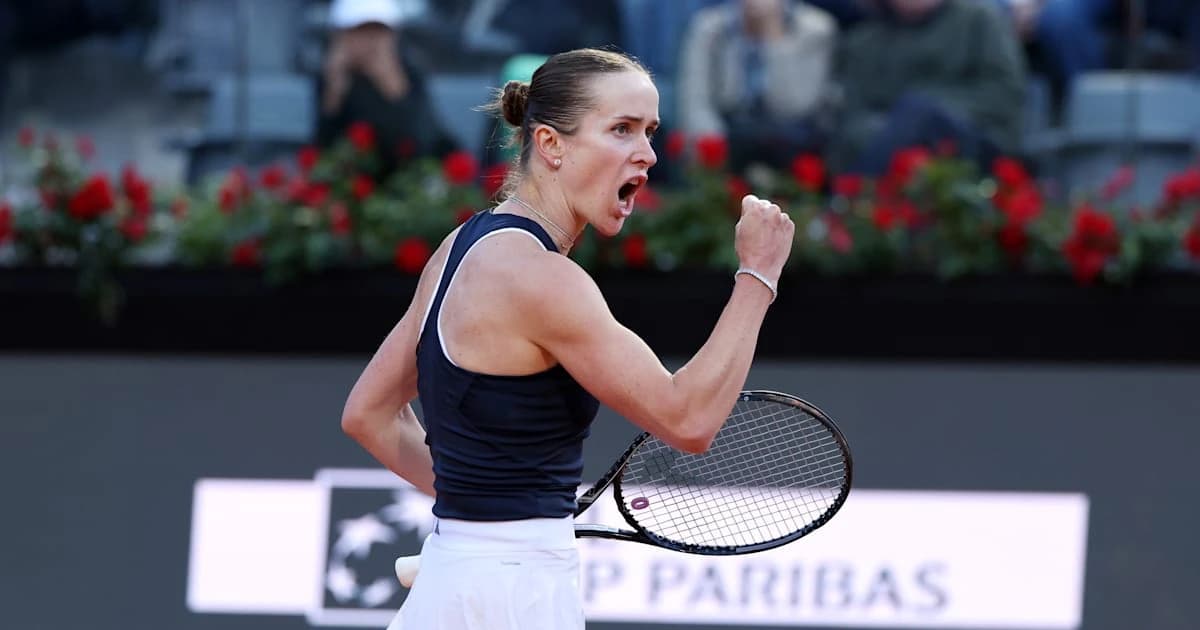 Tennis: Ukraine’s Elina Svitolina sees off tenacious Coco Gauff to win third Italian Open title
