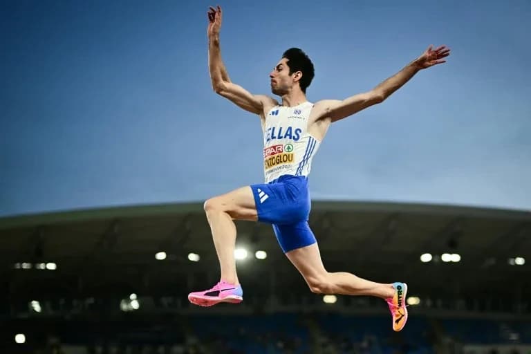 Tentoglou claims fourth Euro long jump title, injured Jacobs falters