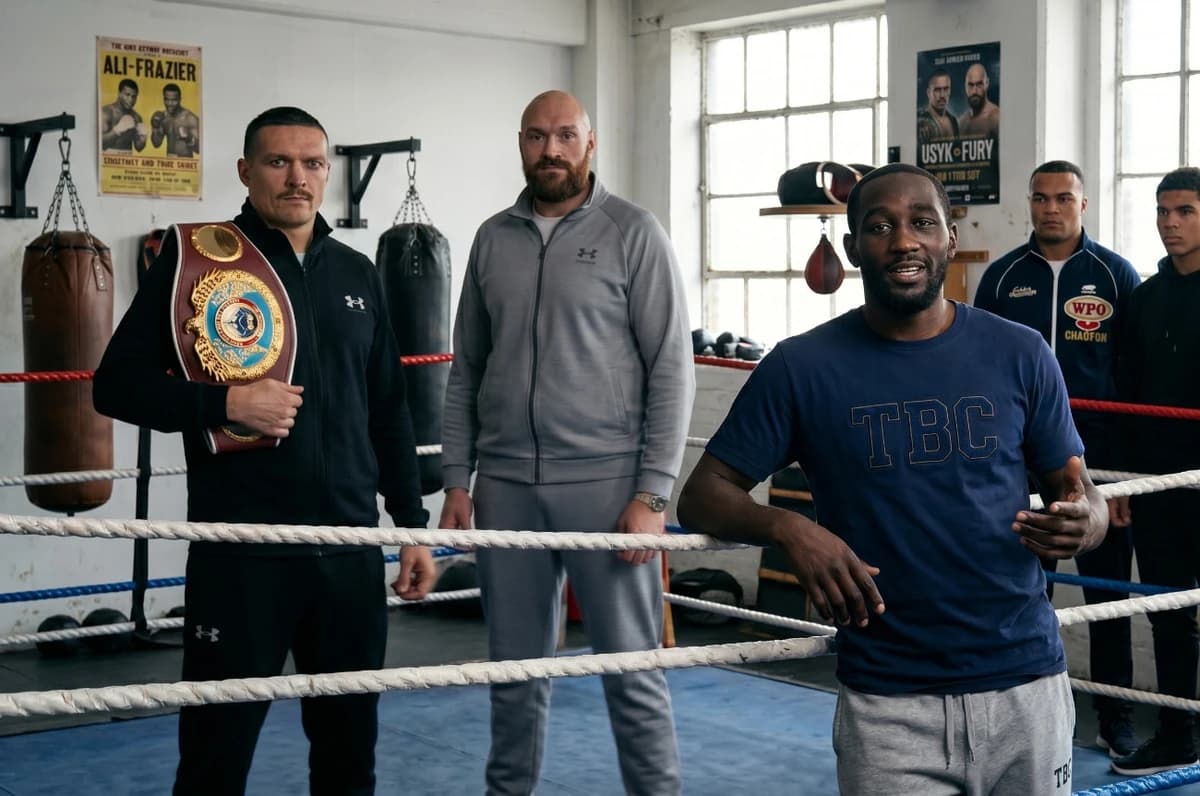 Terence Crawford Names Tyson Fury No. 2 Behind Oleksandr Usyk