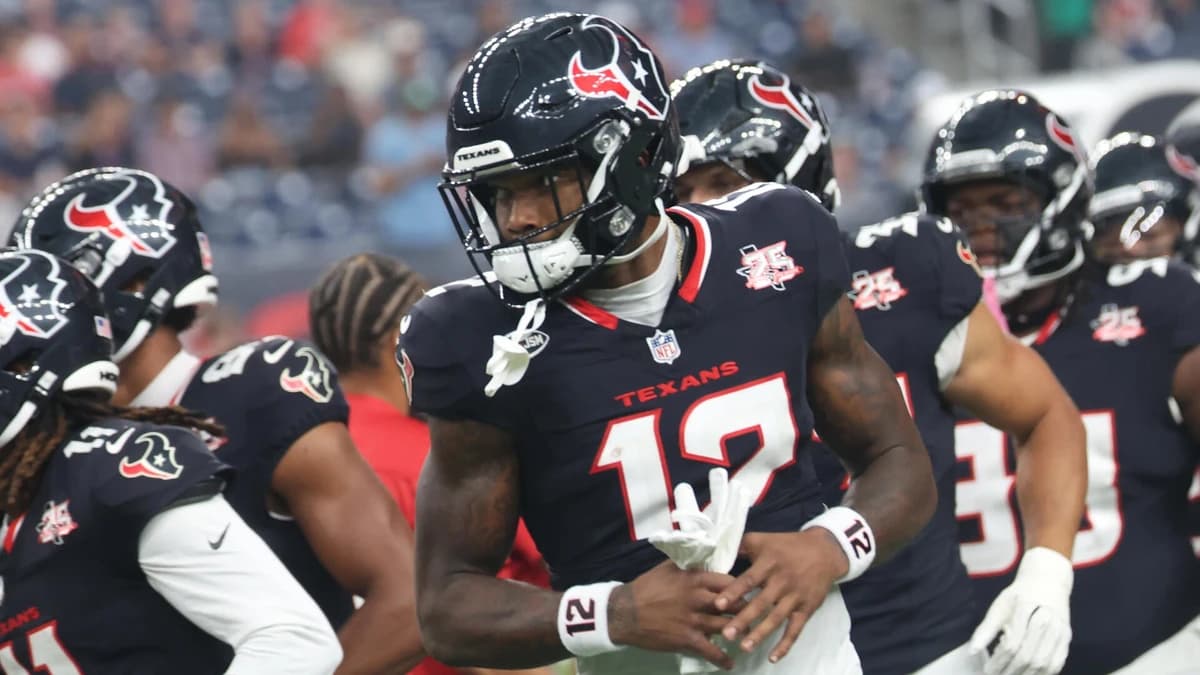 Texans rule out two-time Pro Bowl WR Nico Collins for Week 2 vs. Bengals