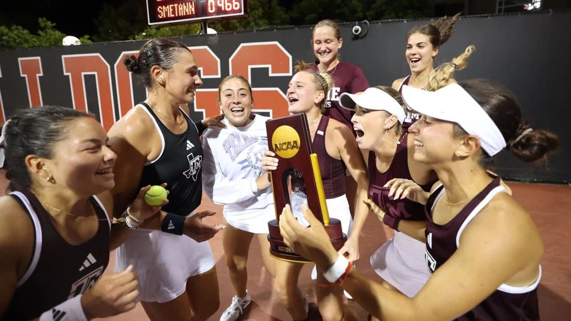Texas A&M dominates Auburn, wins 2026 NCAA Women's Tennis Championship