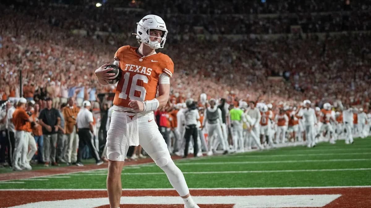 Texas vs Ole Miss report card: More errors from Arch Manning but defense, RBs shine in win