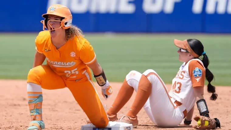 Texas vs. Tennessee softball box score: Live stats from Women's College Series semifinal