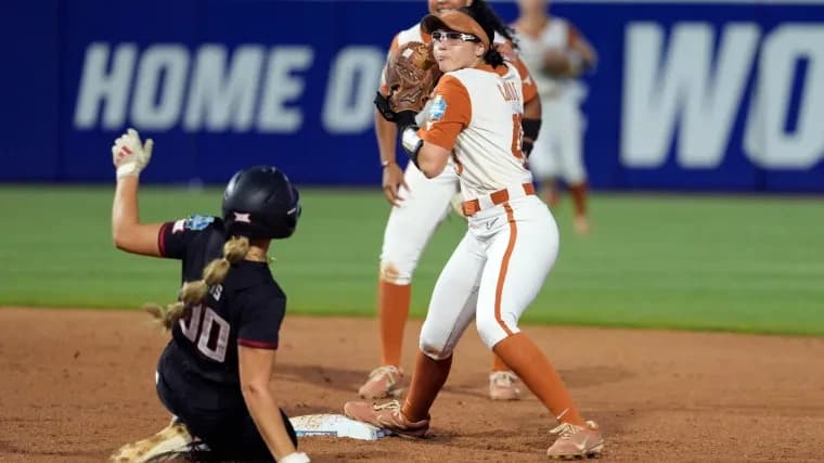 Texas vs. Texas Tech softball box score: Live stats from Women's College World Series Game 2