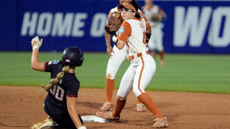 Texas vs. Texas Tech softball box score: Live stats from Women's College World Series Game 2