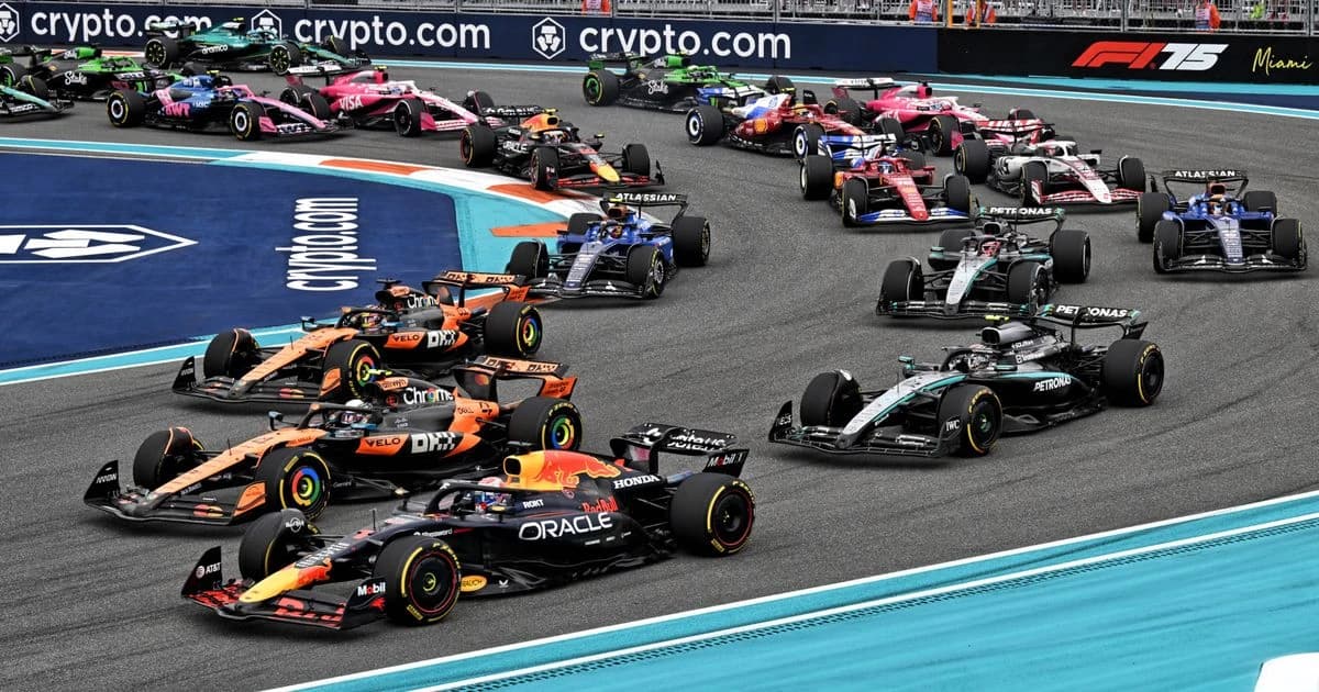 The adjusted Miami Grand Prix schedule after multiple changes
