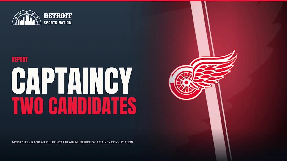 The Athletic Names Two Candidates for the Red Wings Captaincy