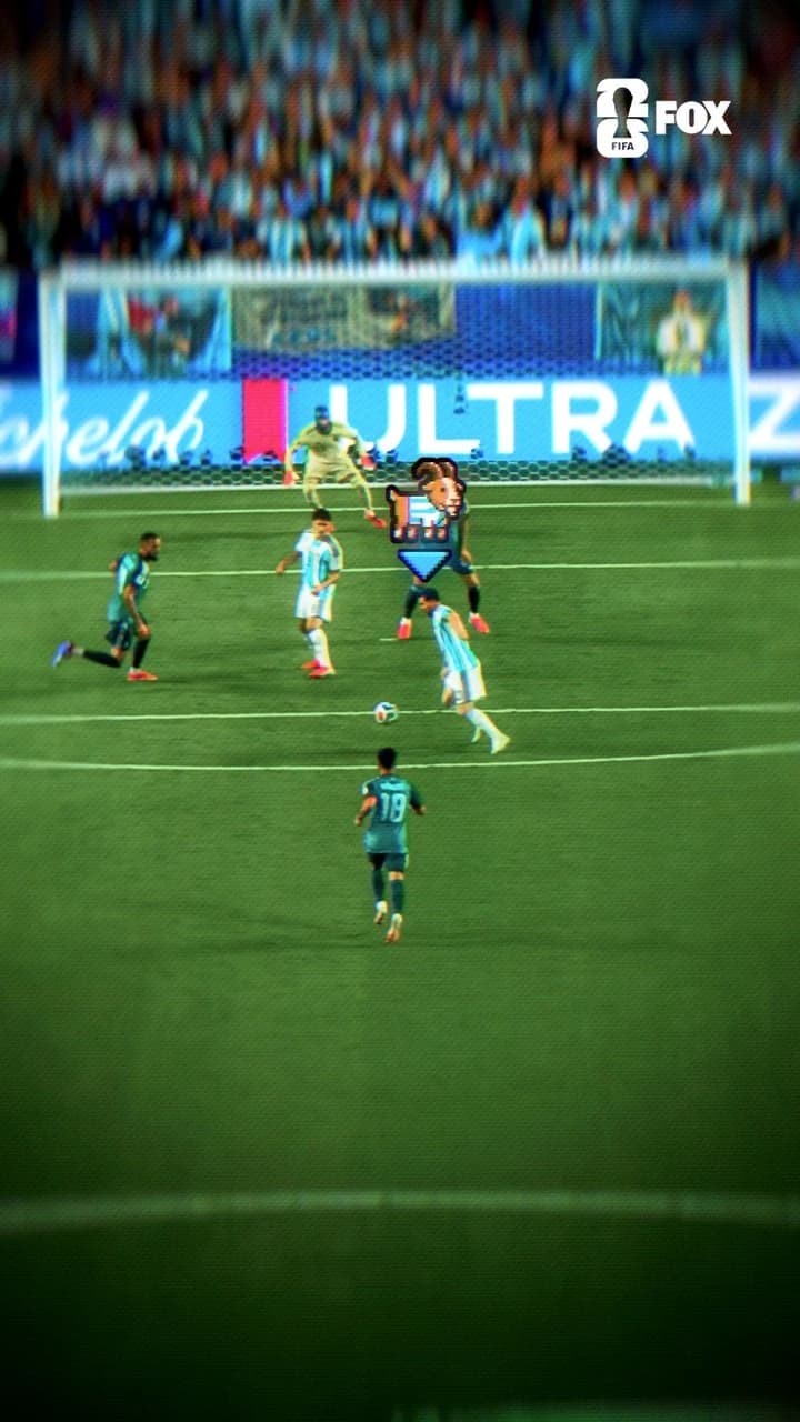 The goal that completed Lionel Messi's first FIFA World Cup hat trick π₯