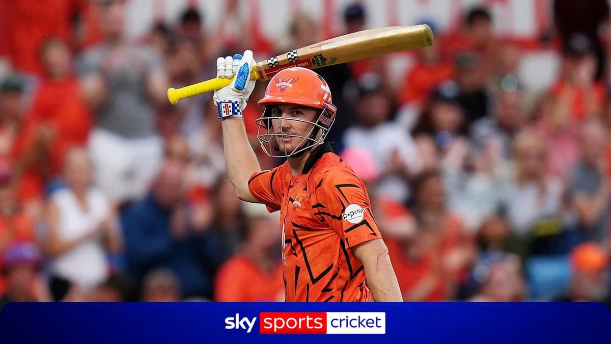 The Hundred: Harry Brook EQUALS the fastest half century in Hundred cricket record