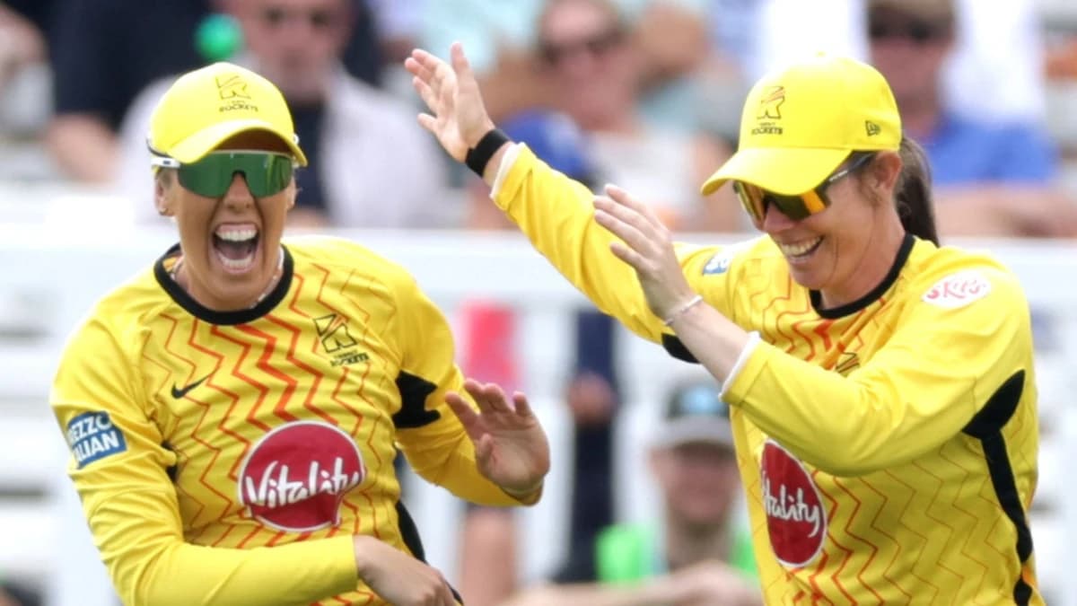 The Hundred: Trent Rockets thrash SunRisers Leeds at Lord's to win women's title for first time