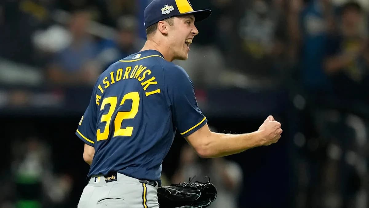 The Miz caps a likely Cy Young season with poise in Brewers' World Series clincher