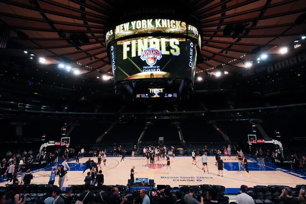 The NBA Finals are back in New York, and everyone seems caught up in the hoopla except the Knicks