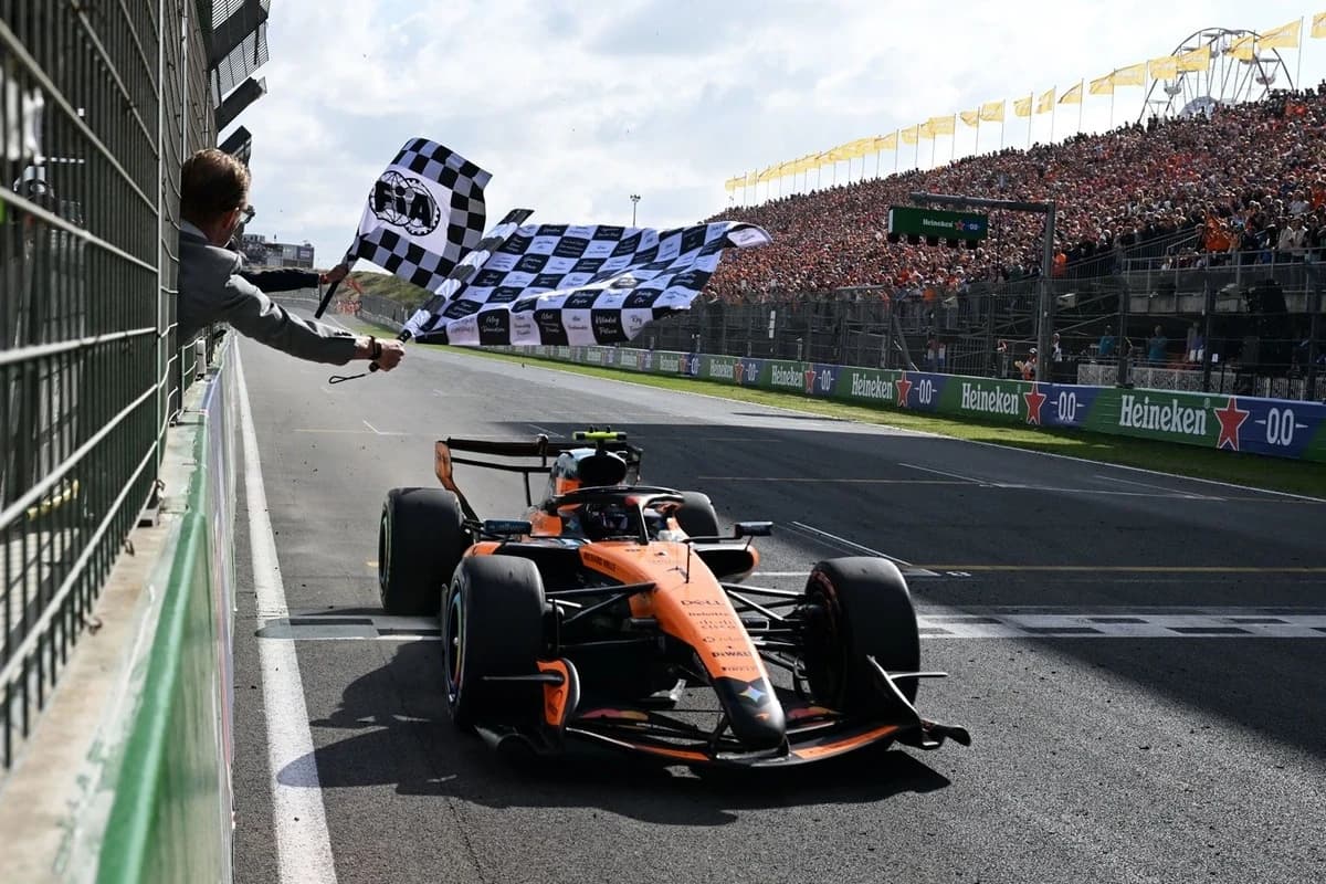 The numbers behind Lando Norris' "pretty insane" claim about McLaren's F1 development