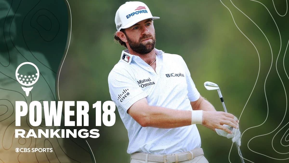 The Power 18 golf rankings: Cameron Young pushes forward, Bryson DeChambeau reenters conversation