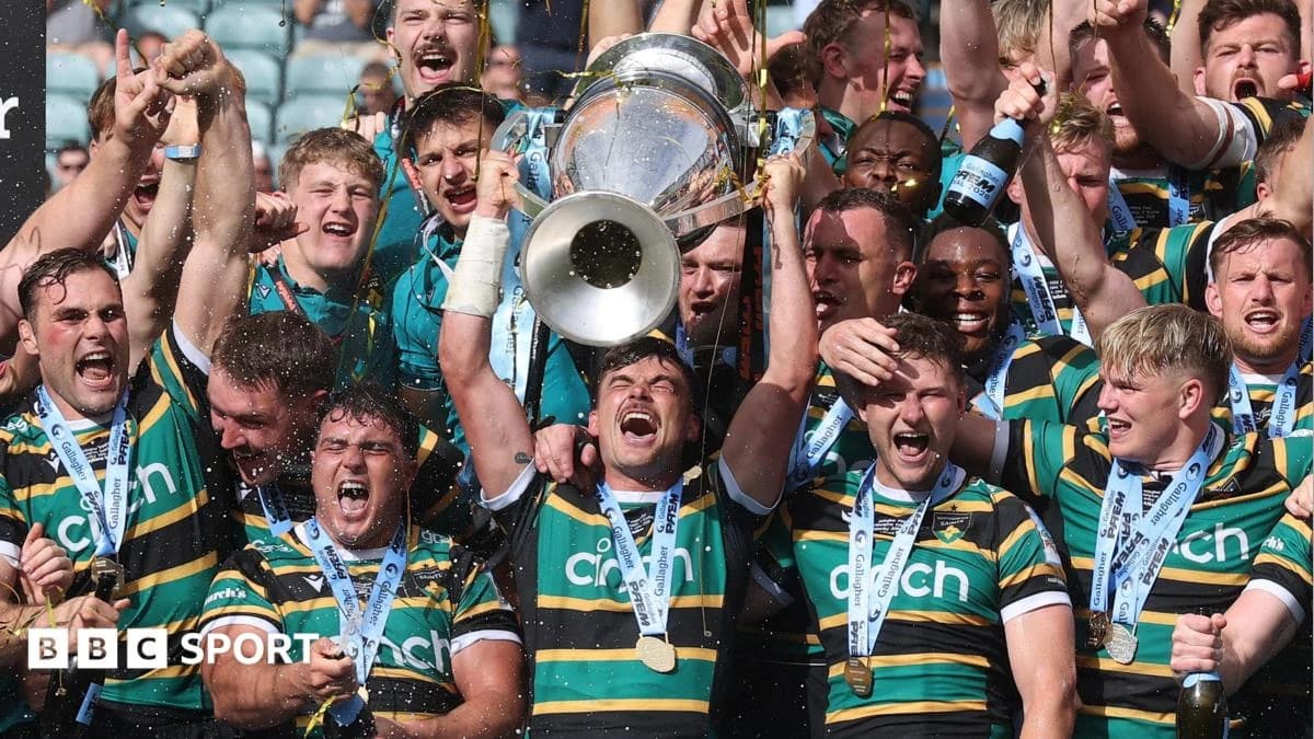 The Prem final: Northampton 26-17 Exeter: George Hendy's double helps Saints to title