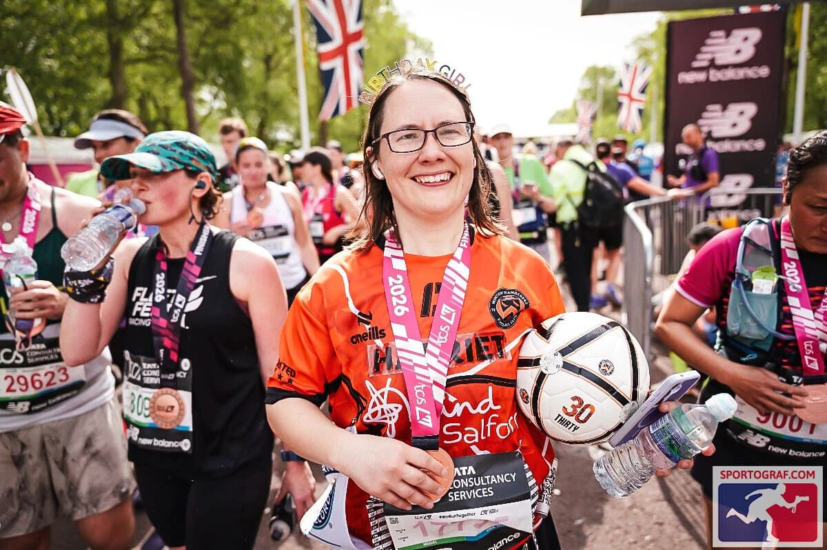 The Salford mum who set a world record at the London Marathon
