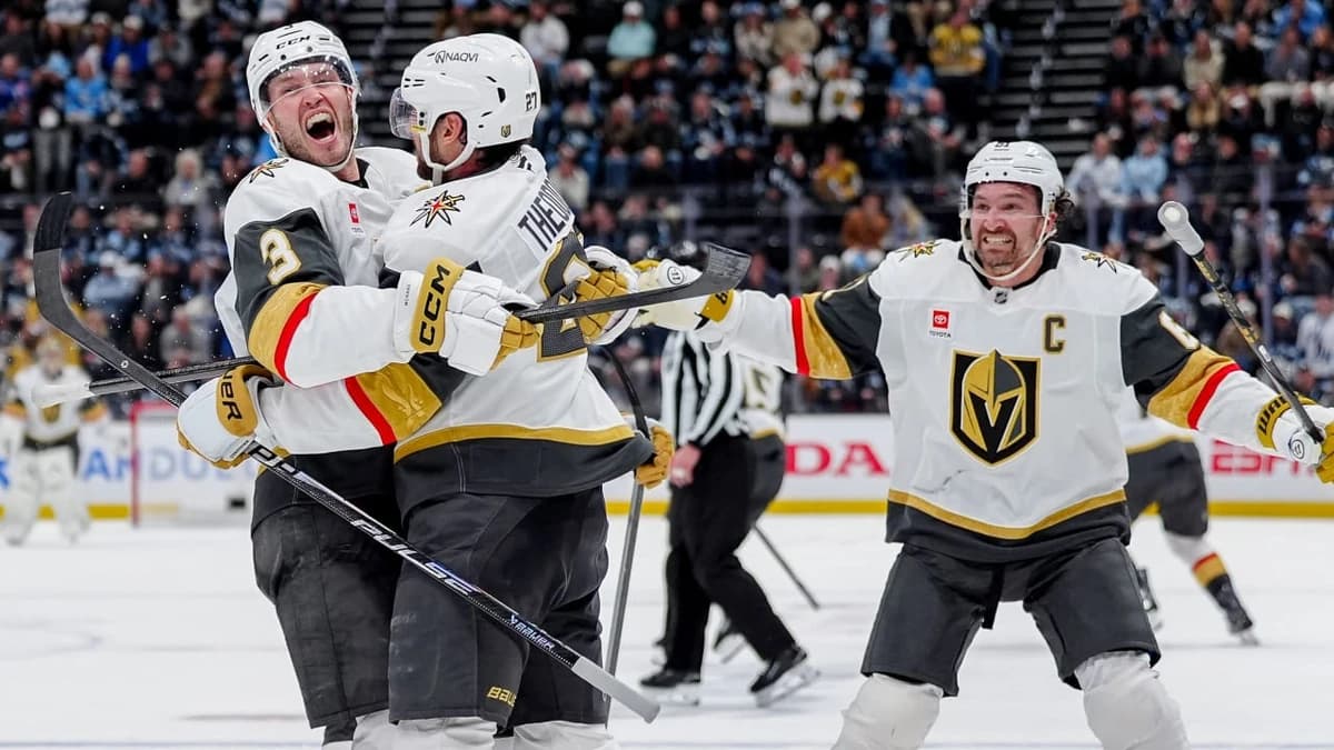 Theodore's OT goal gives Golden Knights win against Mammoth in Game 4