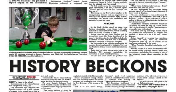 Things hotting up on the sporting front