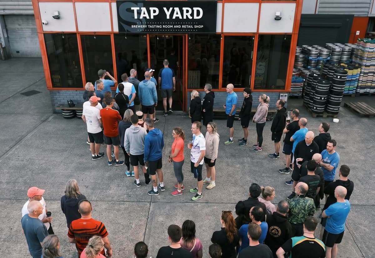 This Finchampstead brewery will reward you for walking, running or cycling