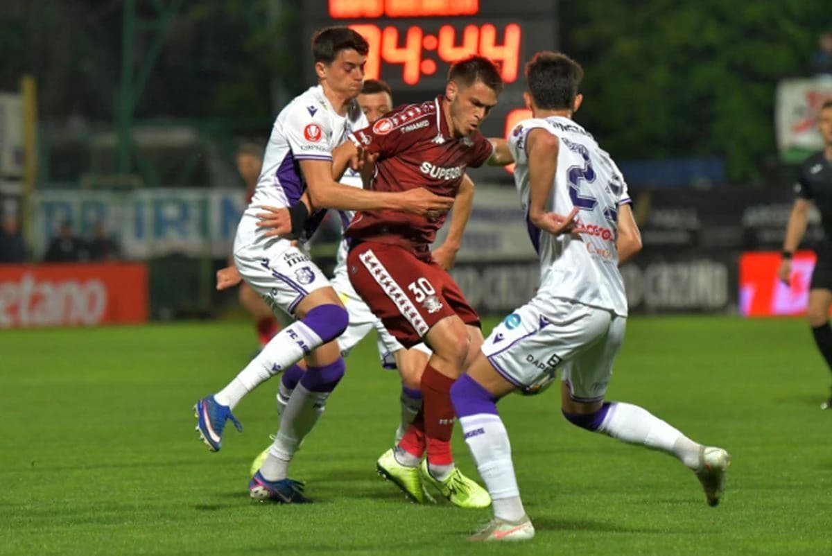 THRILLER la Mioveni! Rapid a condus cu 2-0, iar FC Argeș a ratat în prelungiri penalty-ul care i-ar