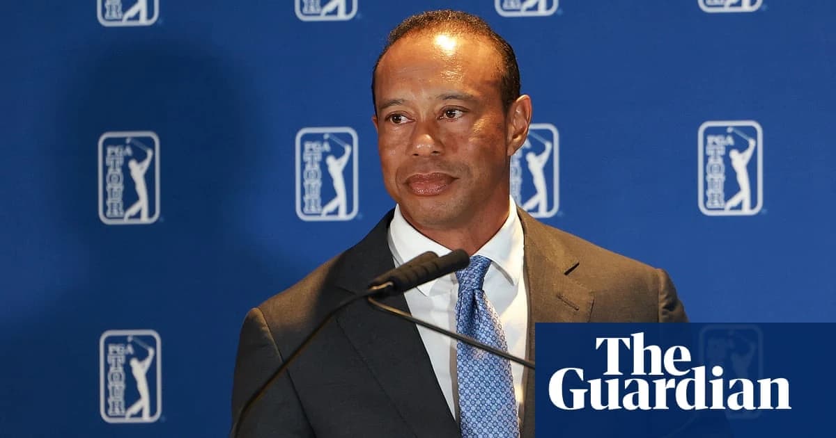 Tiger Woods returns to introduce golf’s two-tier PGA Tour shake-up from 2028
