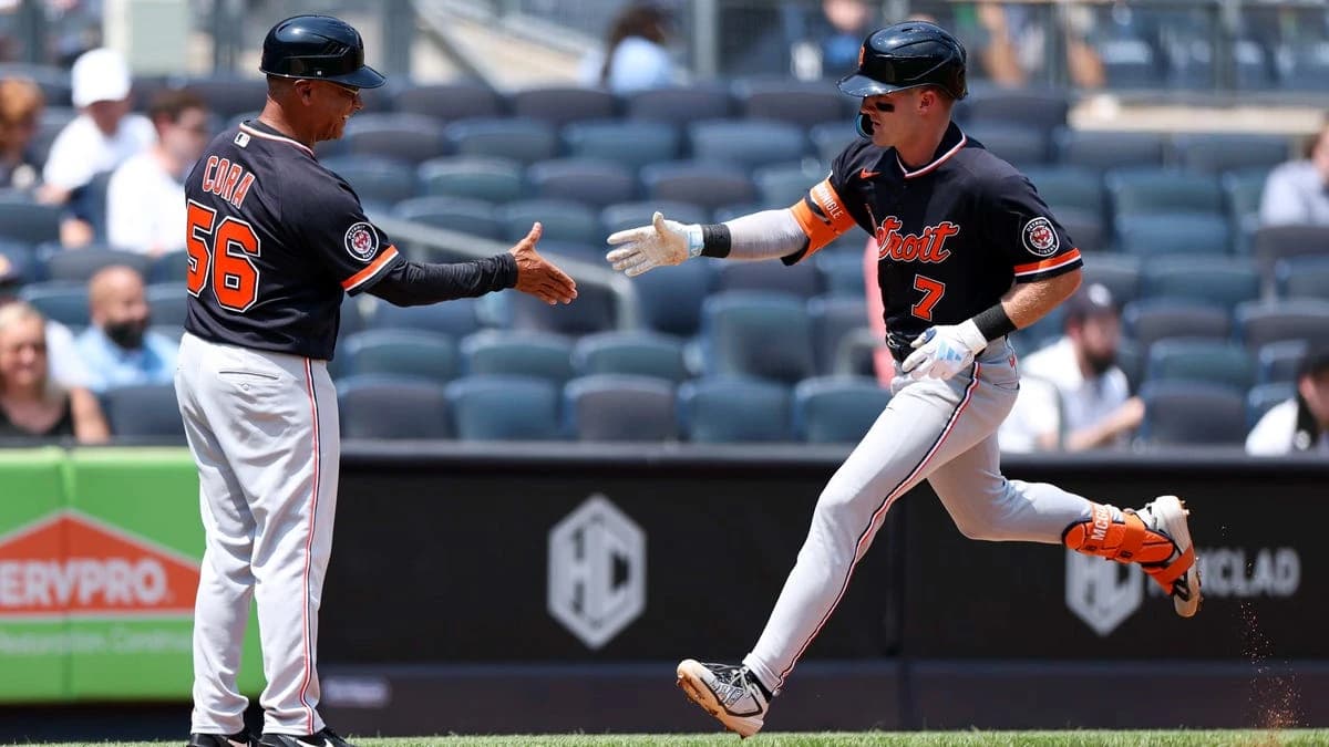 Tigers explode in 11th inning to sweep Yankees, bail out bullpen