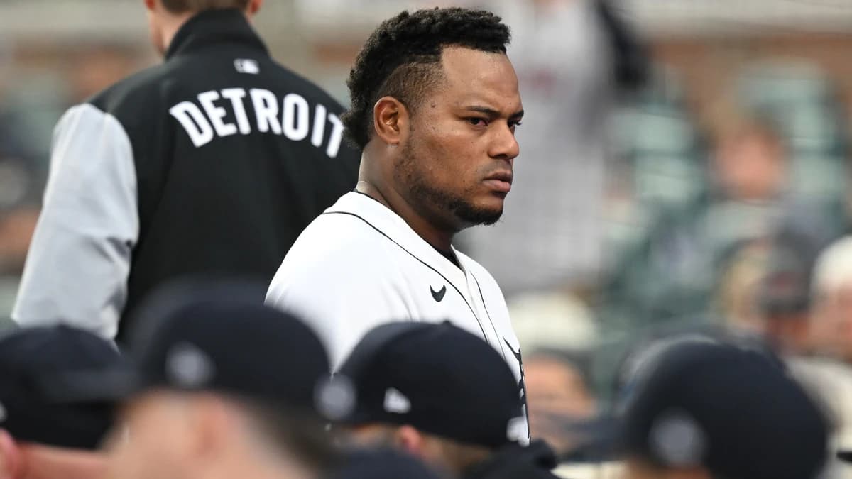 Tigers' Framber Valdez ejected after plunking Red Sox's Trevor Story, sparking benches-clearing scuf