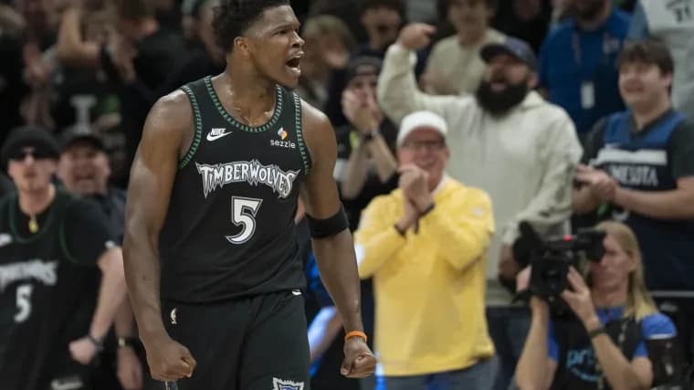 Timberwolves' Anthony Edwards ahead of Michael Jordan on all-time NBA record list