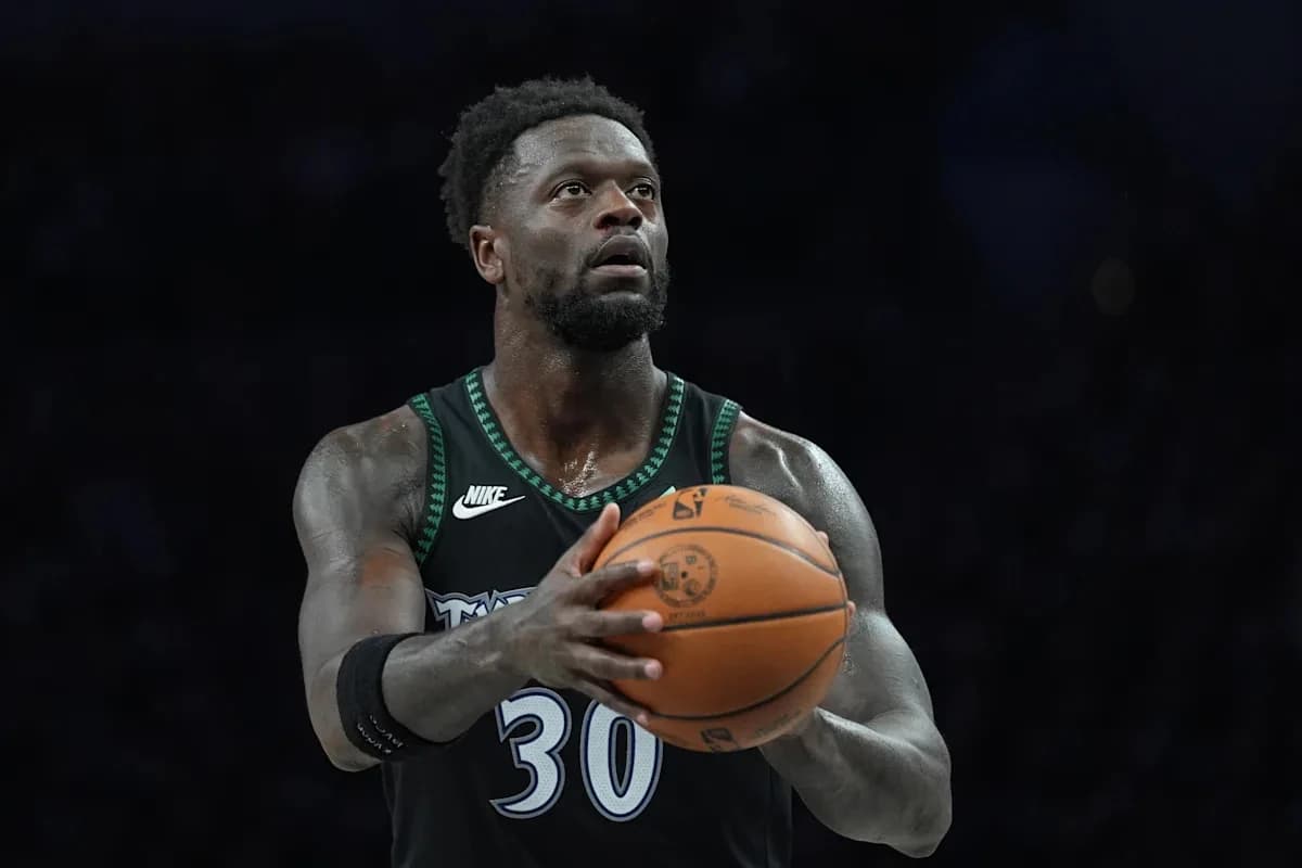 Timberwolves trading Julius Randle to Nets as part of 3-team deal, AP source says