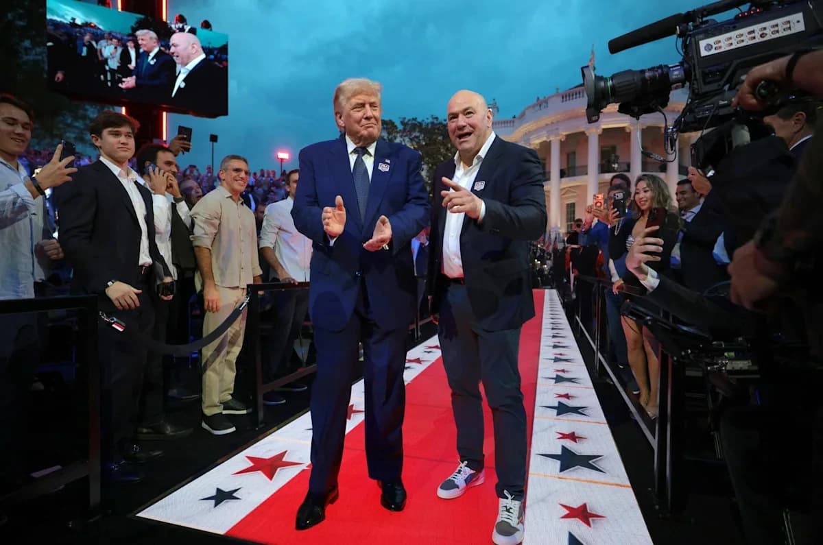 TKO confirm ‘roaring success’ UFC White House event on Donald Trump’s birthday lost $30 million